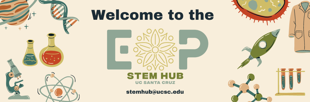 Picture with title STEM hub